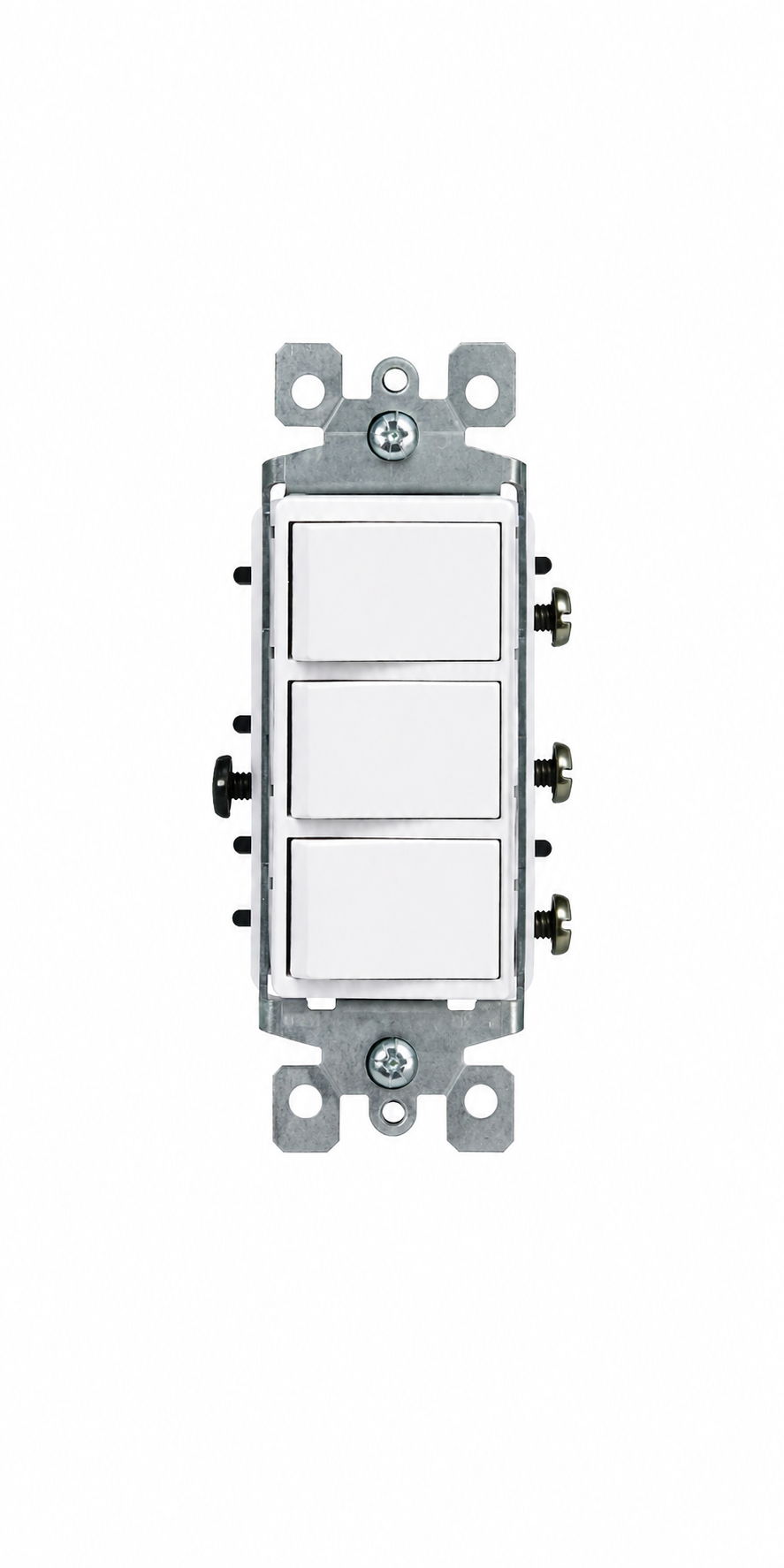 Decora Combination Rocker Switch Triple