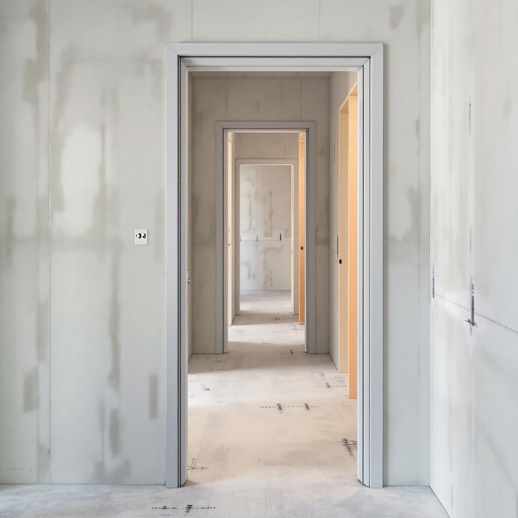 Steel Fire Door Frame - Drywall (KD) product photo