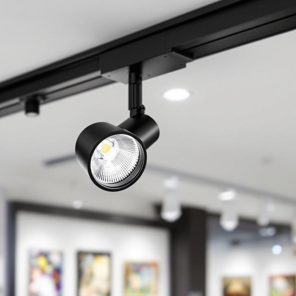 LED COB Track Light Head — High Voltage product photo