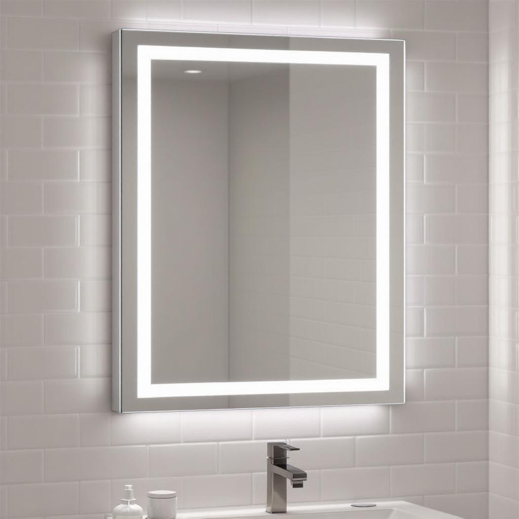 LED Bathroom Mirror — Wall Mounted product photo