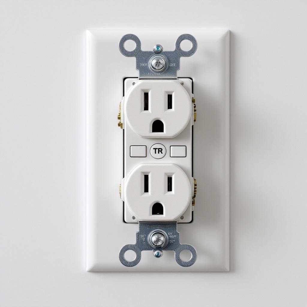 GFCI Receptacle — Tamper-Resistant (TR) product photo