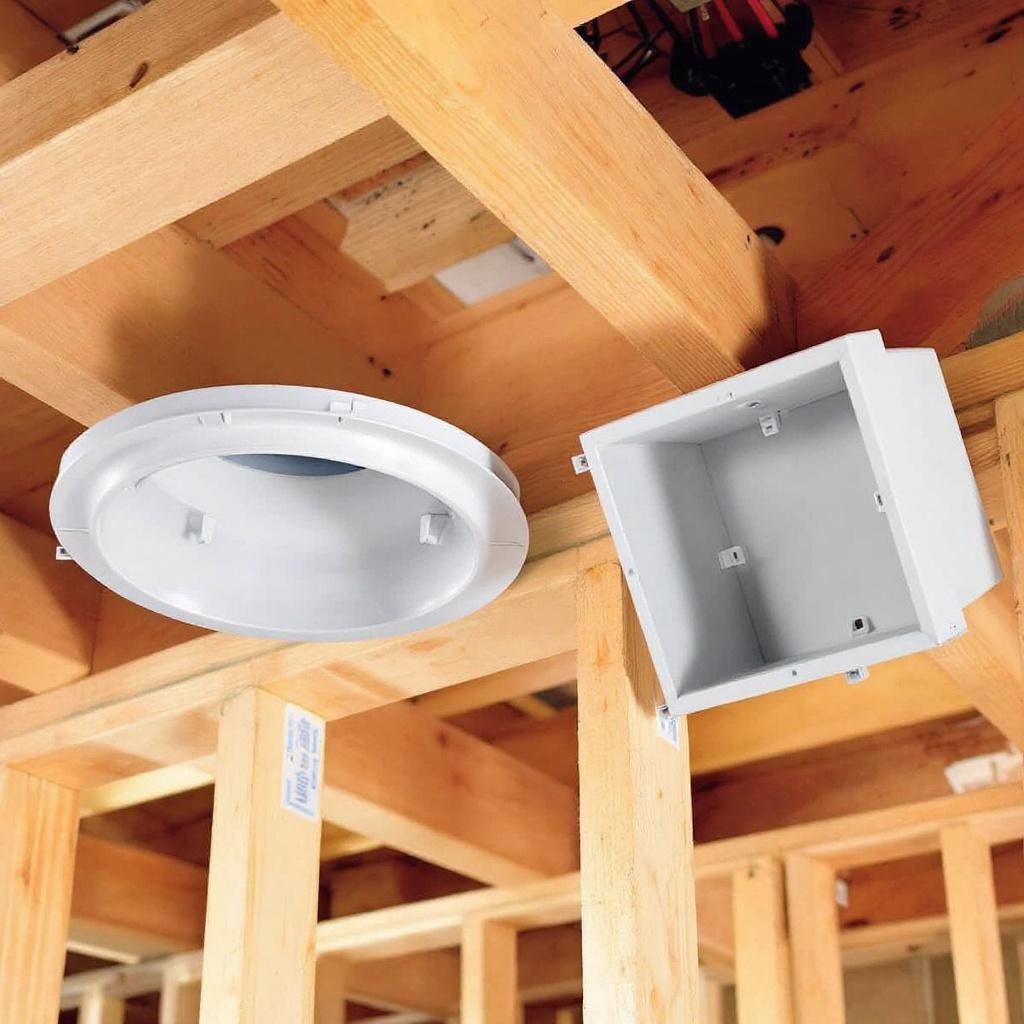 Nonmetallic Ceiling Box — Round & Square product photo